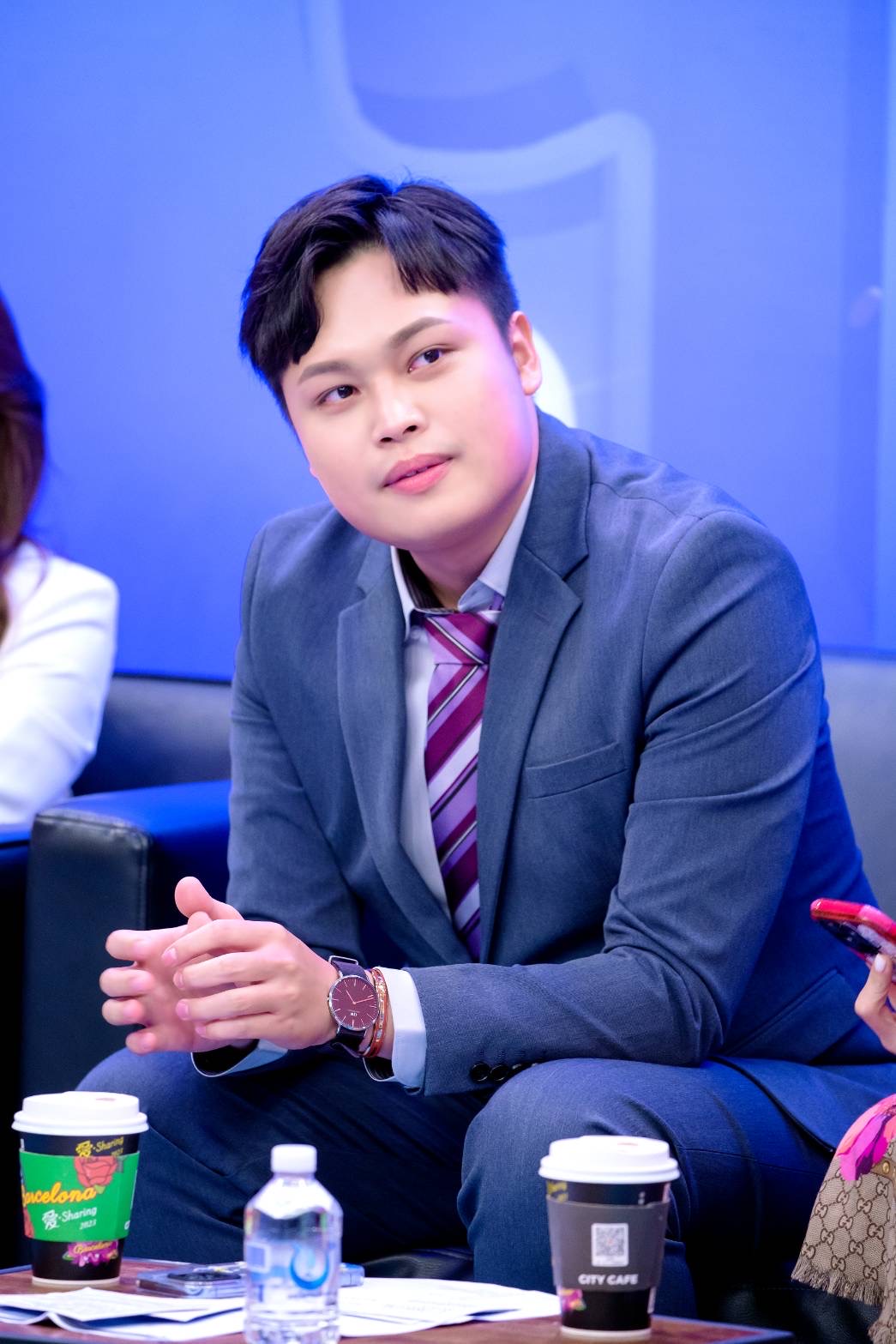 賴正鎧提及與主播林宸佑的「恩怨情仇」。圖為林宸佑。（圖／中天新聞提供）