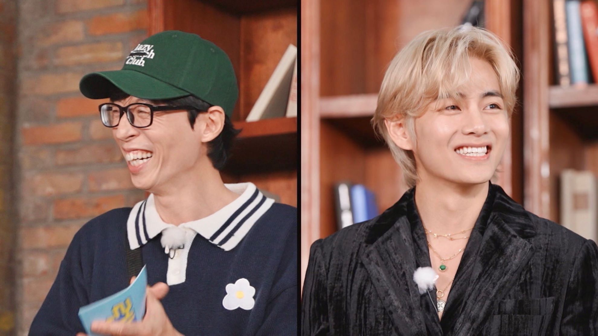 韓綜《Running Man》24日節目中嘉賓邀請到V。（圖／中天綜合台 提供）
