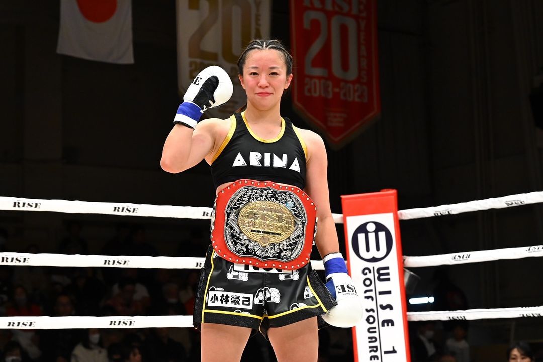小林愛理奈首度對上外國選手。(圖/翻攝自IG)