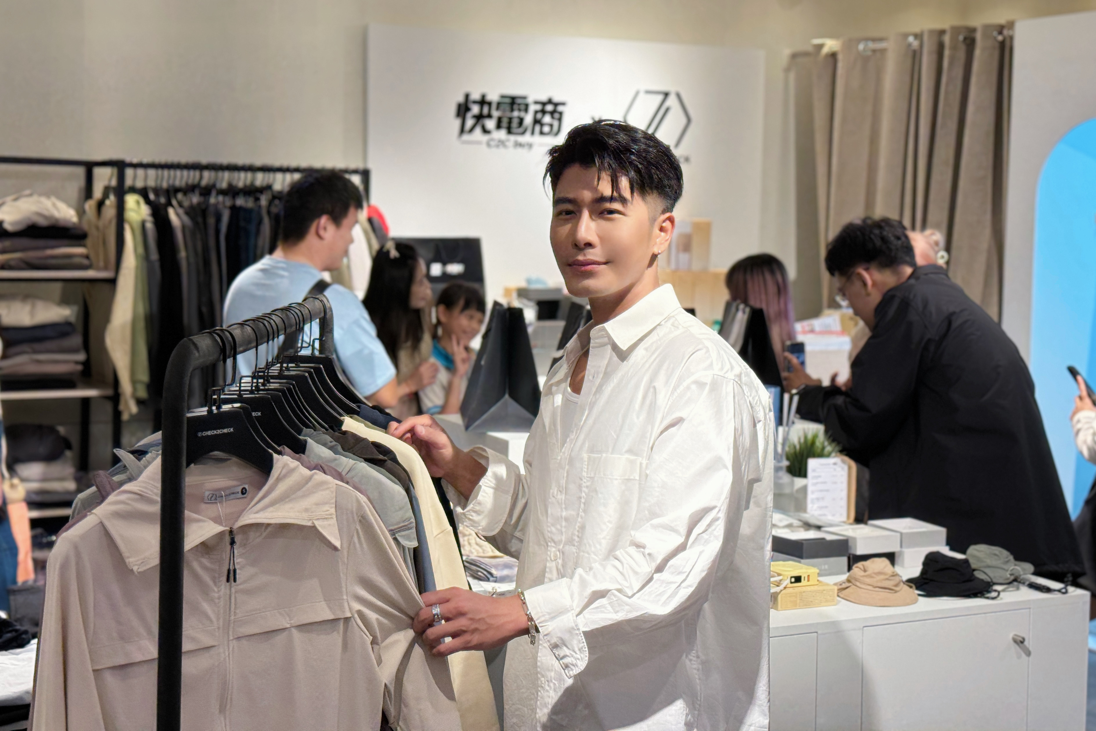 森田霸氣喊話：「明年也要在台中成立快電商總部！」（圖／快電商 提供）