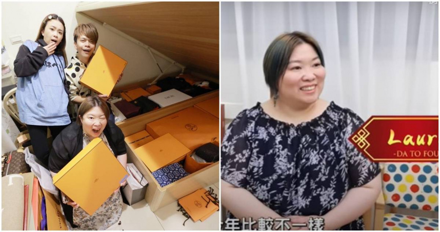 蔡阿嘎宣布終止與資深員工蘿拉的勞雇關係。(圖/翻攝自蔡阿嘎YouTube)