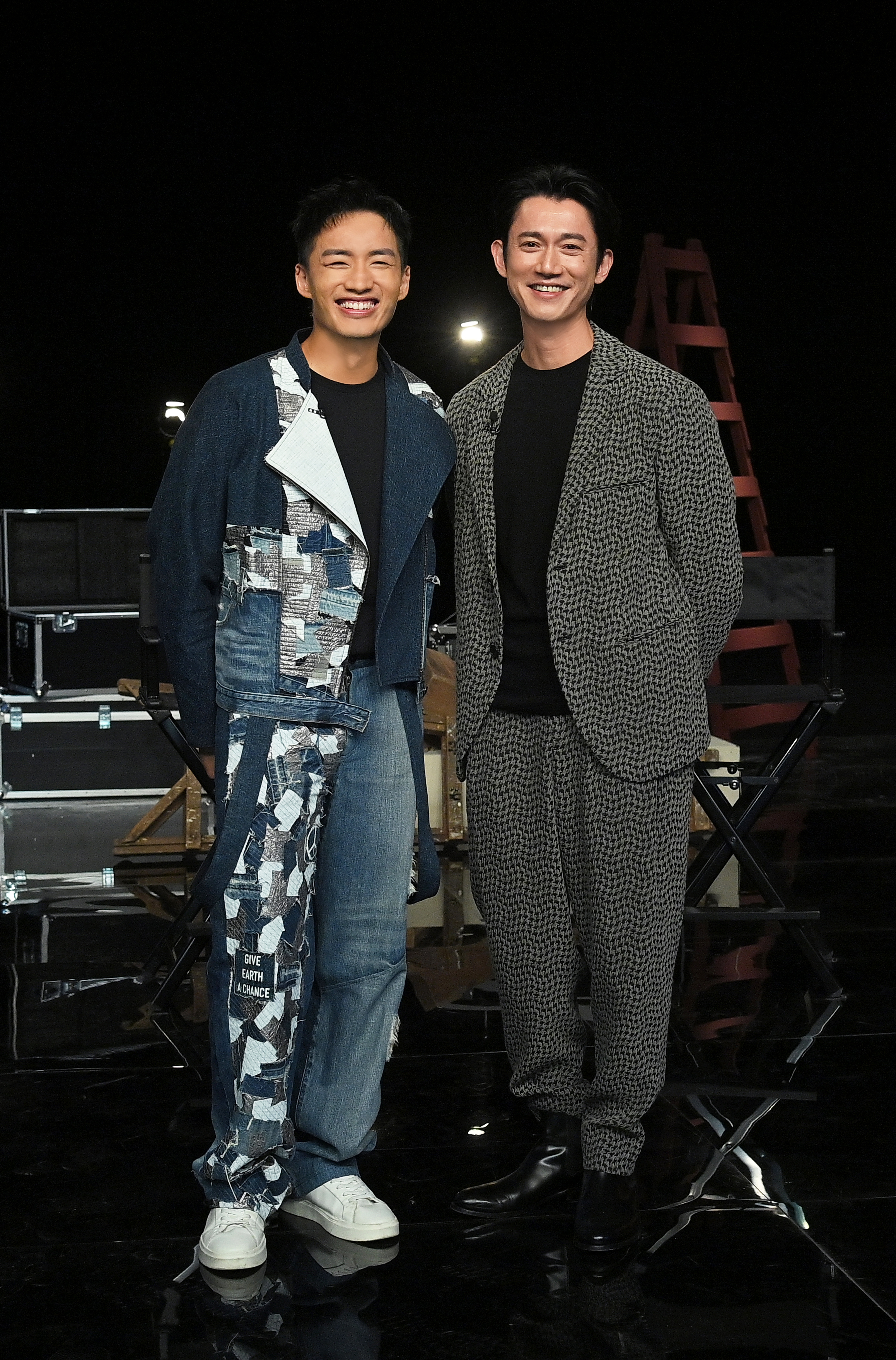 電影《富都青年》演員陳澤耀（左起）和吳慷仁。（圖／金馬執委會提供）