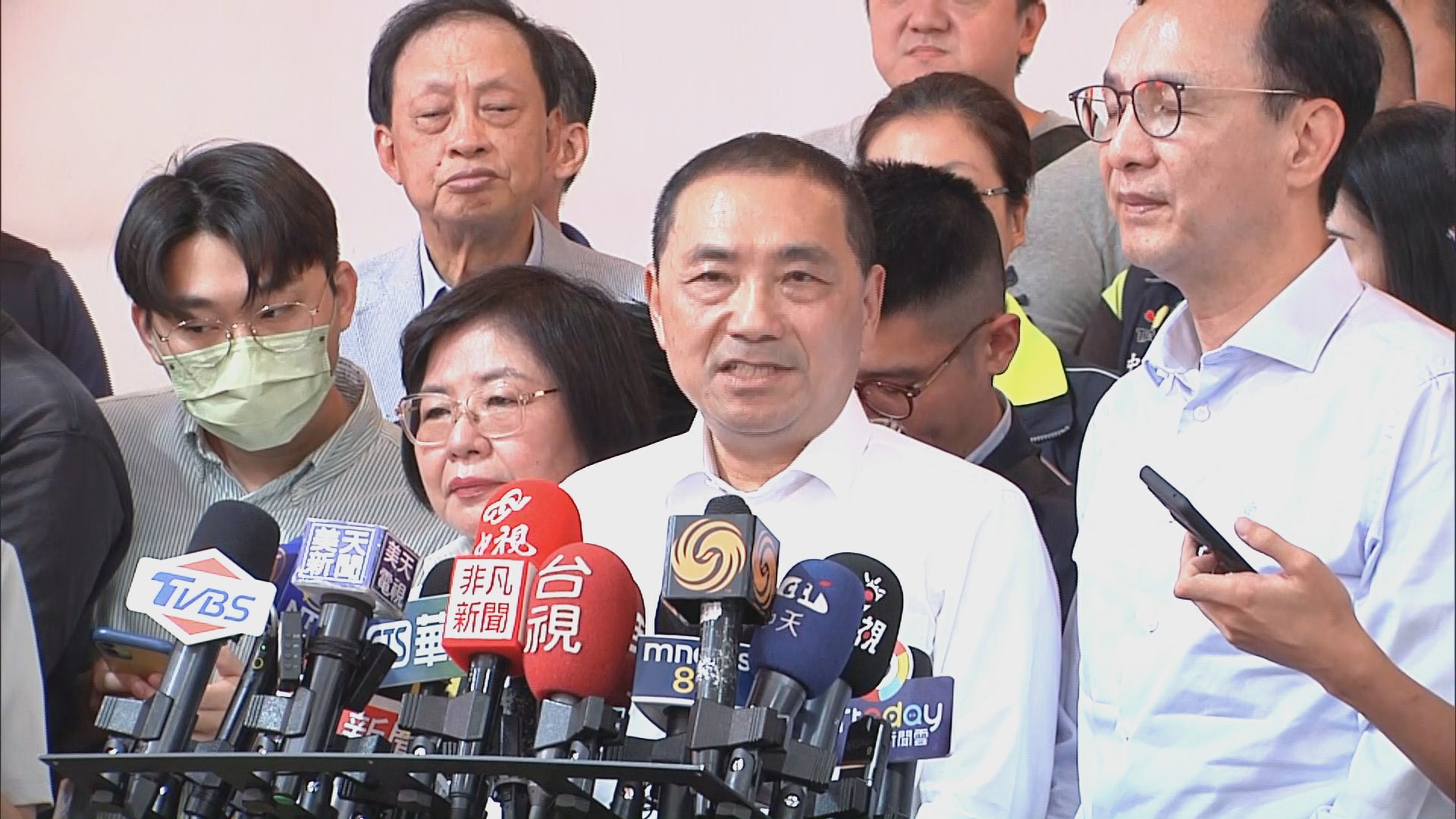 國民黨總統參選人侯友宜資料照。（圖／中天新聞）
