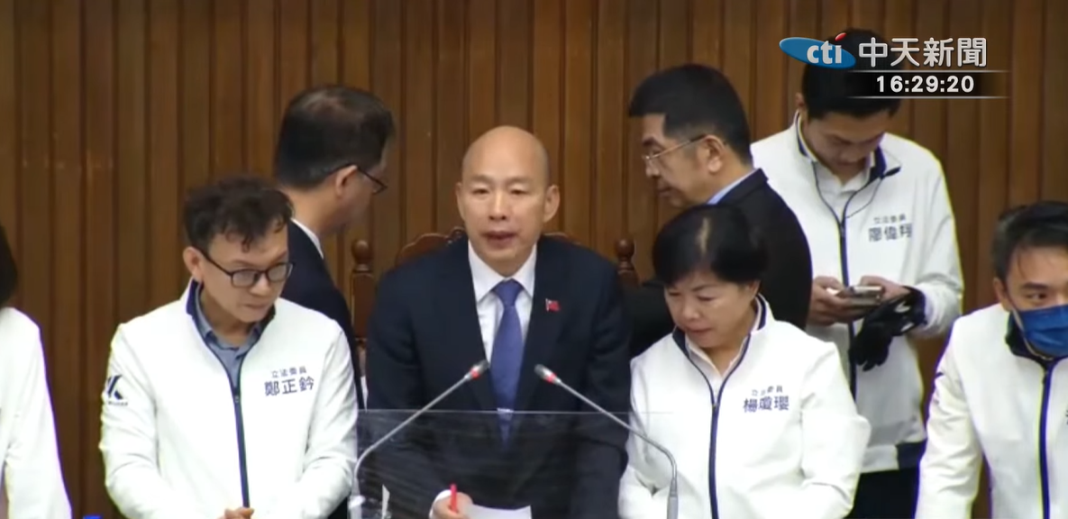 《憲訴法》20日下午表決。（圖／中天新聞）