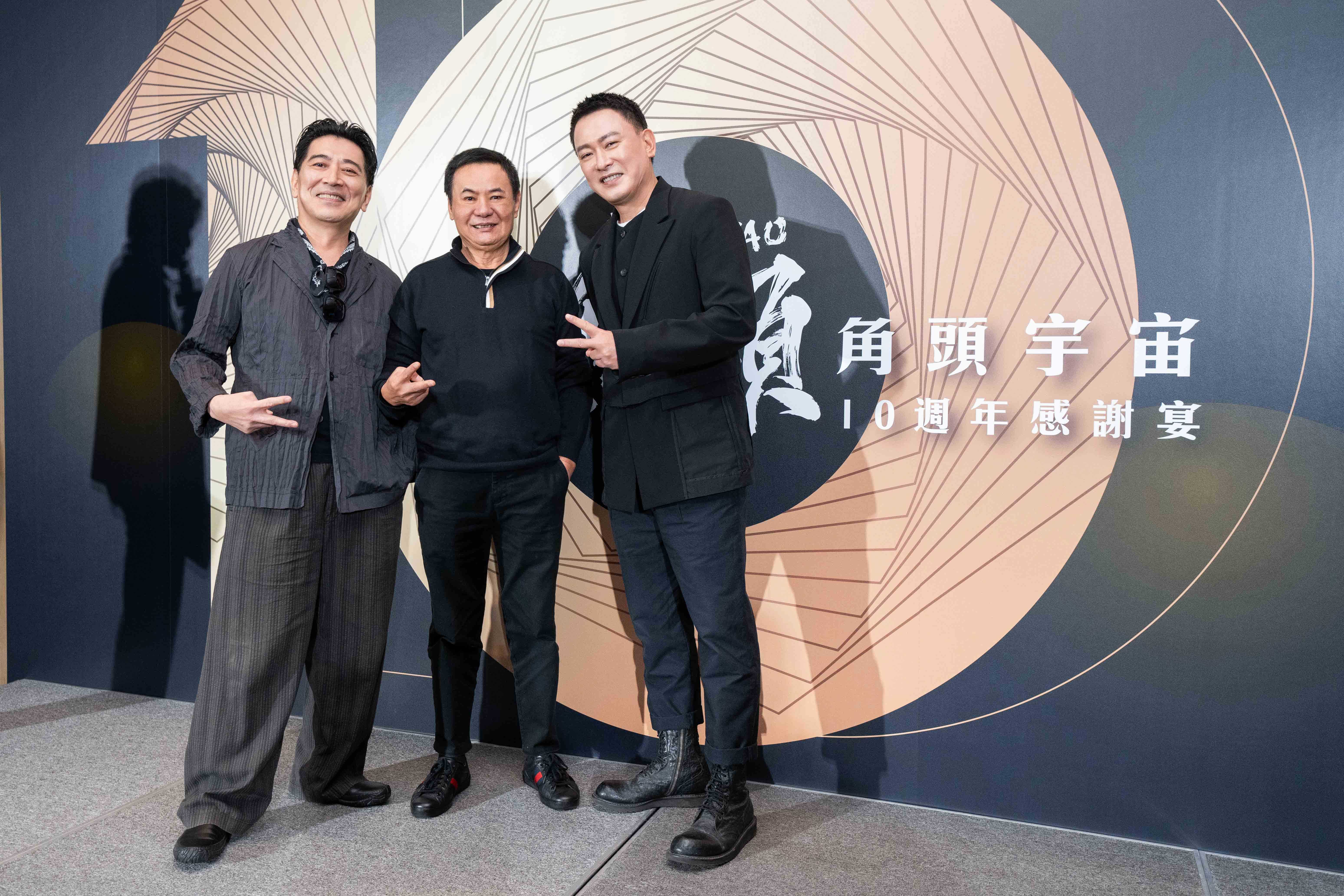 右起王識賢、蔡振南、高捷將為《角頭GATAO唱演會》演唱。(圖／曼尼娛樂提供)