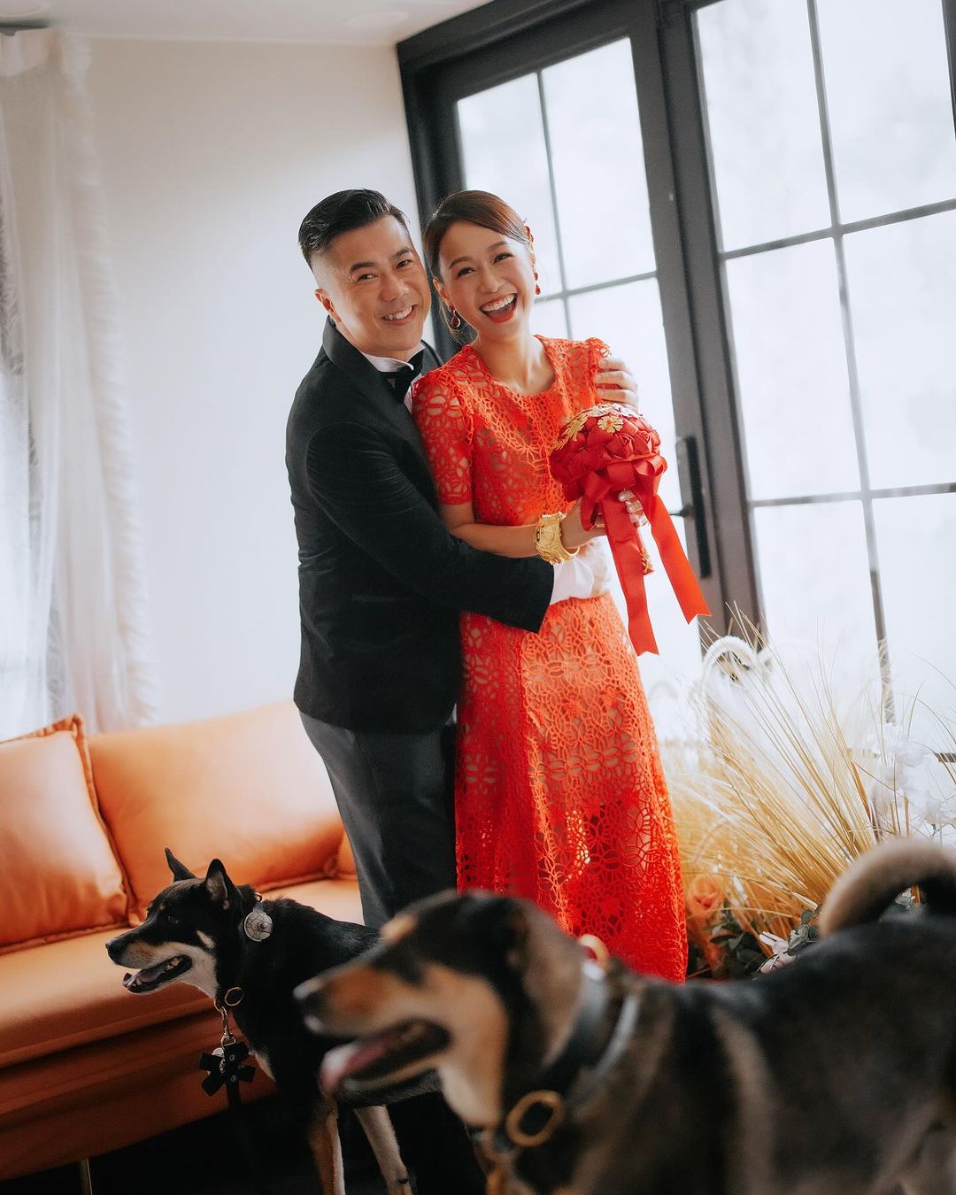 黃心穎2022年認愛泥鯭(黎萬宏),如今2人已登記結婚。(圖/翻攝自黃心穎IG)