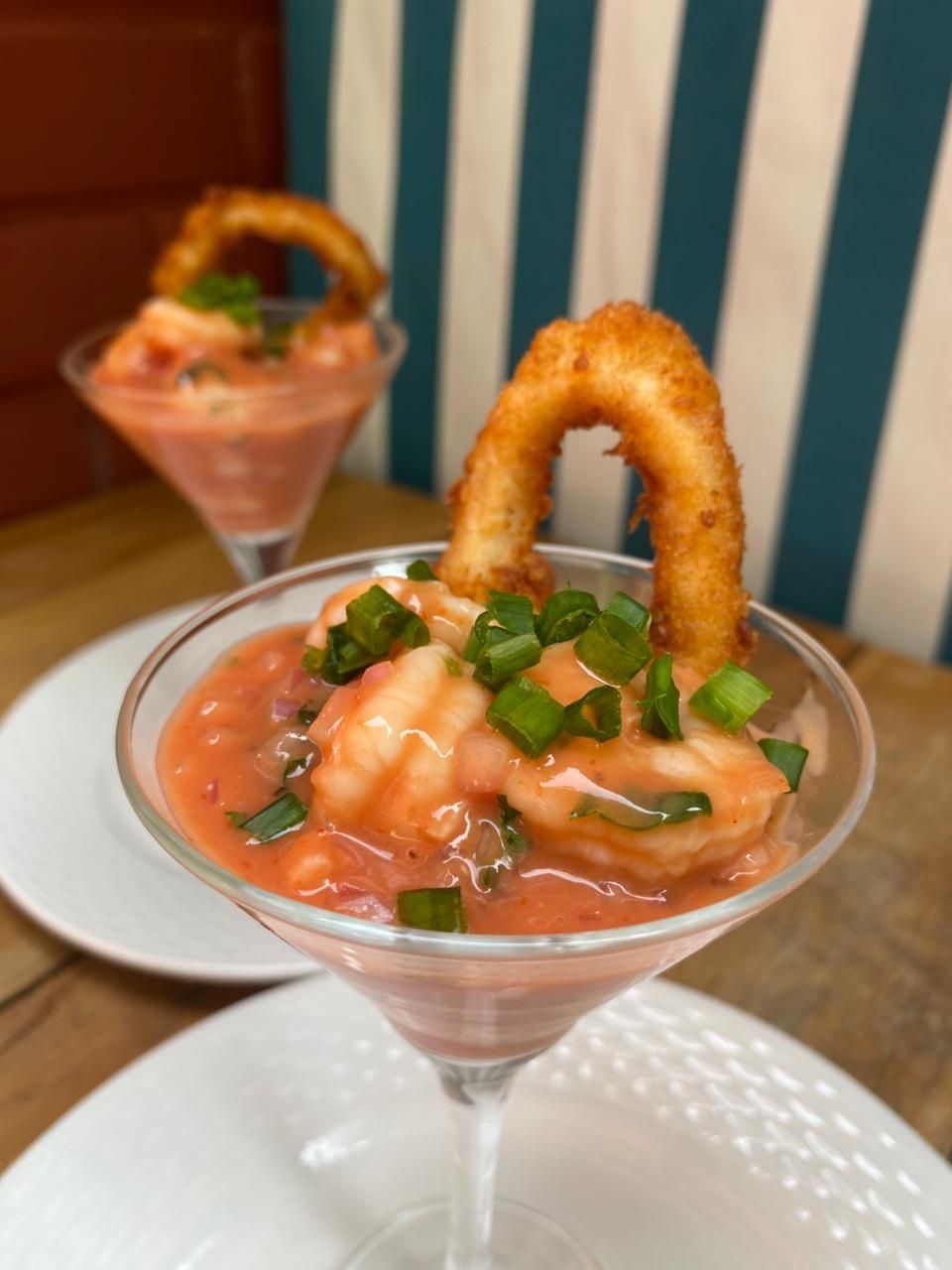 Coctel de Camarones y Calamar