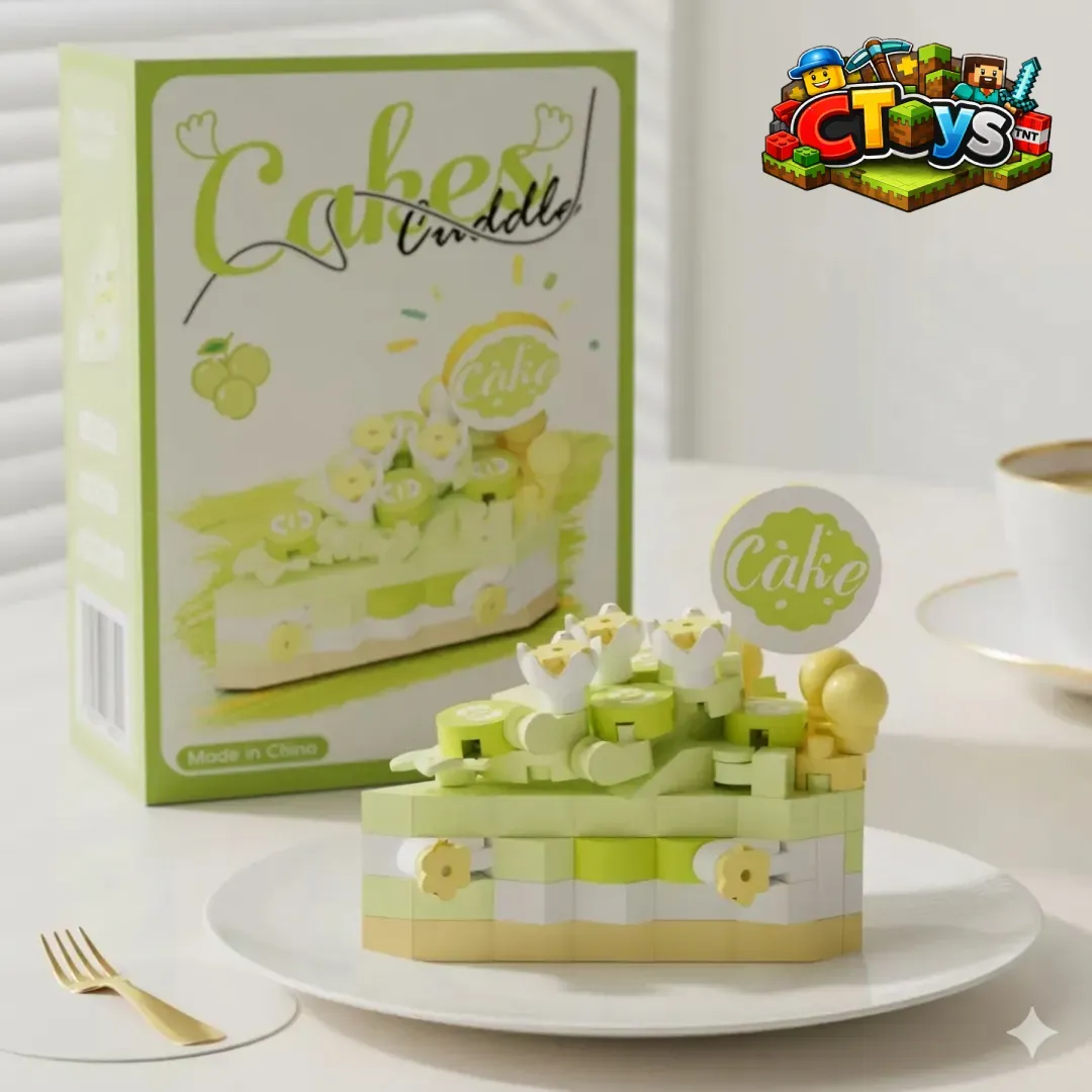 Mô Hình Lắp Ráp Bánh Kem Mini DIY - Đồ Chơi Xếp Hình Bánh Ngọt Decor Bàn Học Siêu Xinh Chữa Lành Tâm Hồn CTLG031 thumbnail 6