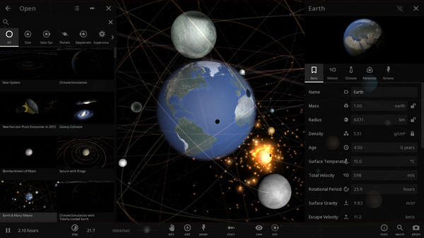 universe sandbox 2 laser