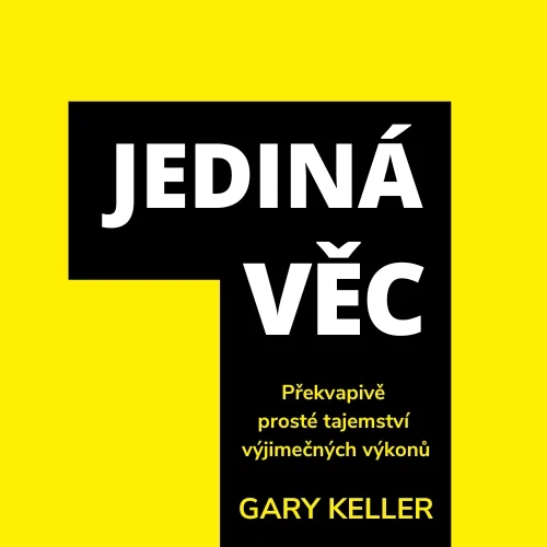Jediná věc - obálka knihy