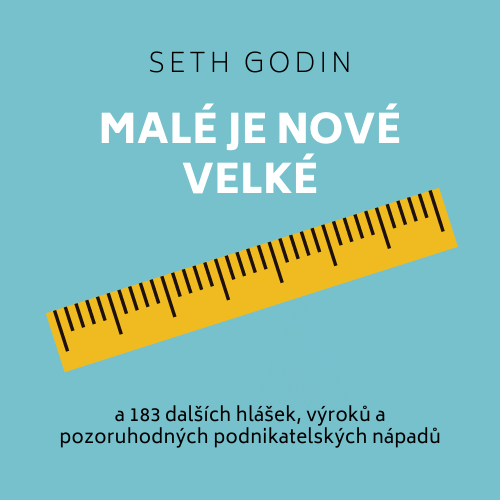 Malé je nové velké - obálka knihy