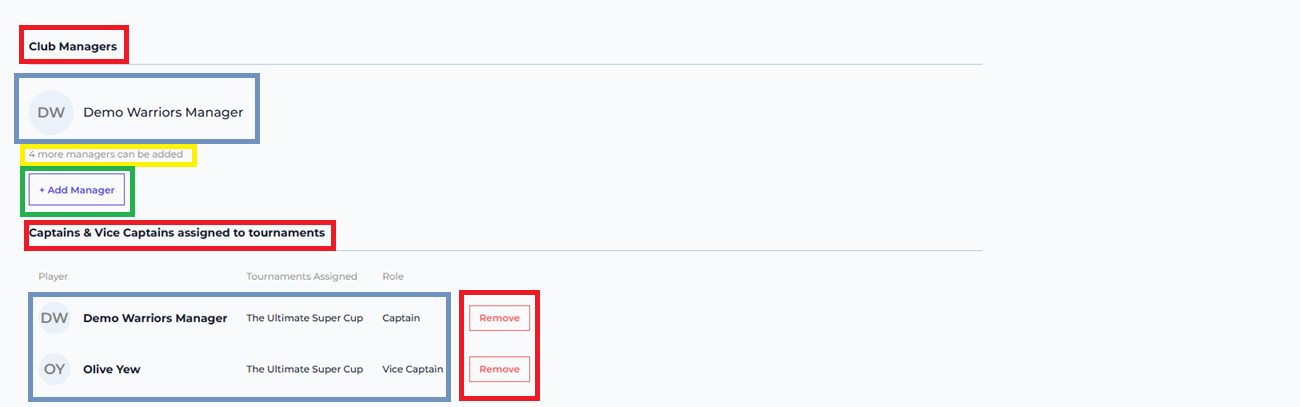 Settings — Permission Page