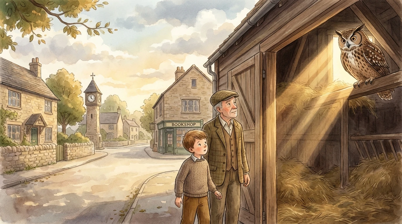 The Owl - Scene 7: The mayor at first suggested buying the hay and shutting the barn…