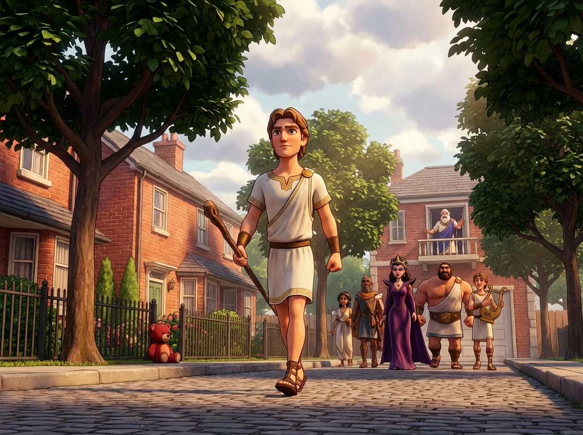 Jason and the Argonauts: The Quest for the Golden Fleece - Scene 2: Years later, Jason, the rightful heir who had been raised in secret…