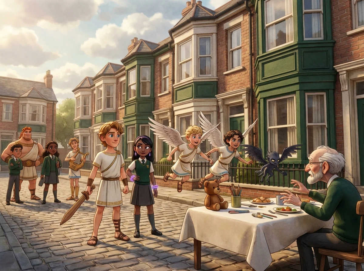 Jason and the Argonauts: The Quest for the Golden Fleece - Scene 8: The crew arrived at the home of the blind prophet Phineus. He…