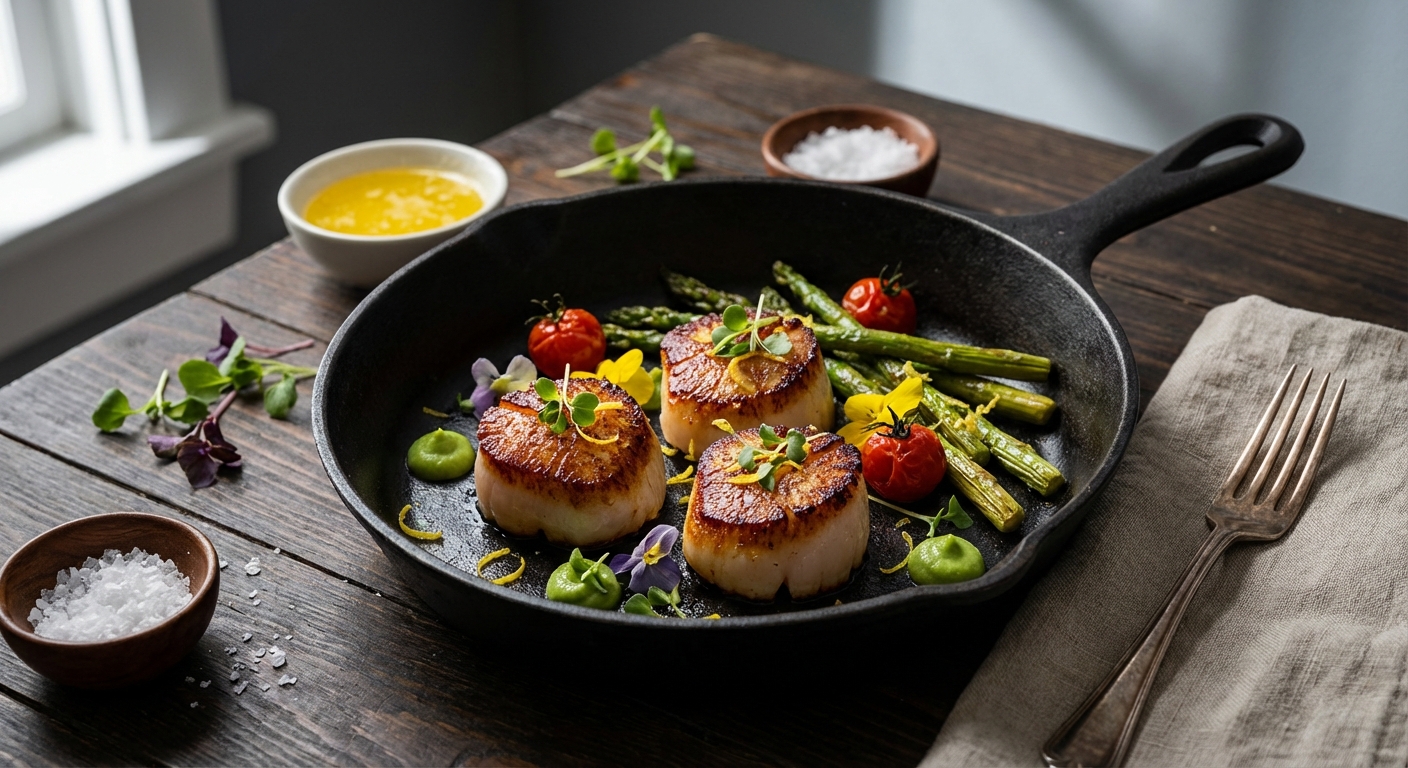 Scallops Scorched Wrong? Avoid Rubber, Get Crust!