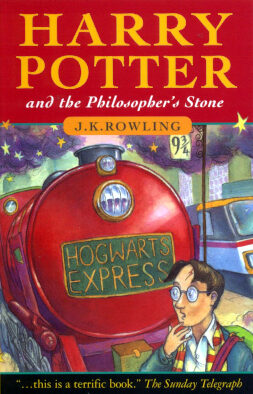 Harry Potter and the Philosophers Stone Book Cover