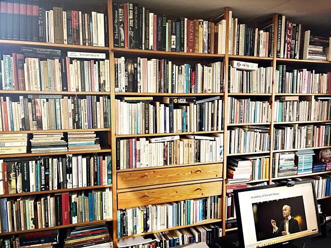 De boekenkast van Fred Brouwers