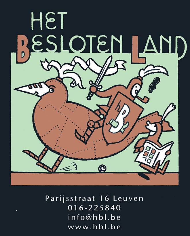 Ann van Het Besloten Land over Boektopia op toer
