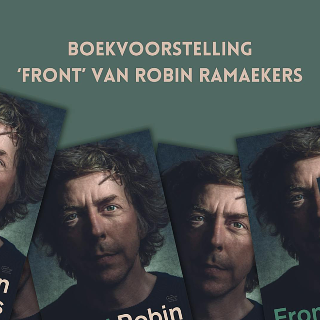 Boekvoorstelling: ‘Front' van Robin Ramaekers