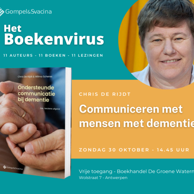 Het Boekenvirus - Chris De Rijdt: Communiceren met mensen met dementie