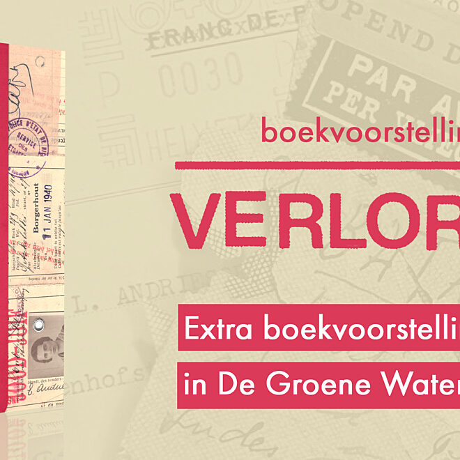 Extra boekvoorstelling Verloren (Ingrid Vander Veken) in De Groene Waterman!