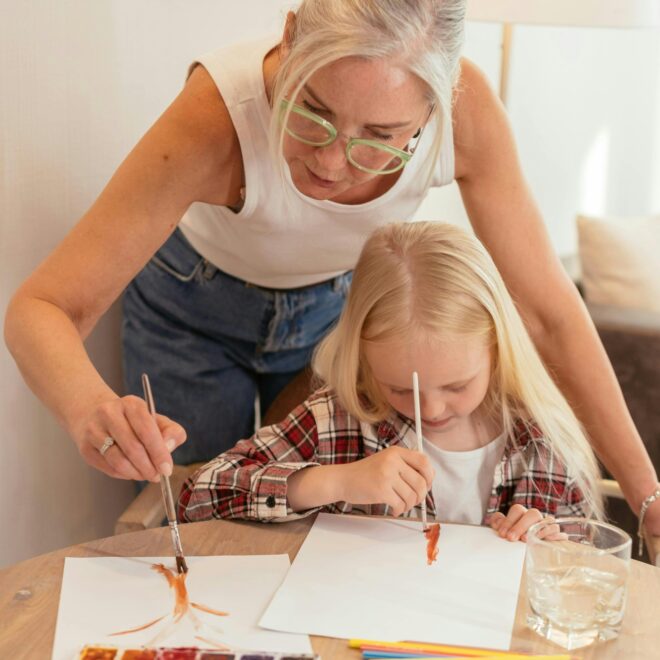 Ouder-kindworkshop | Familiekunst