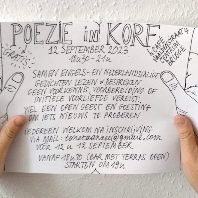 Poëzie in Korf