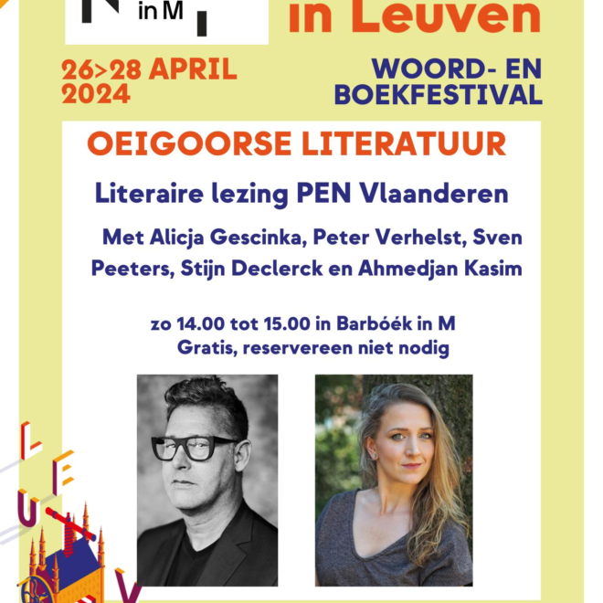 Oeigoorse Literatuur, literaire lezing PEN Vlaanderen