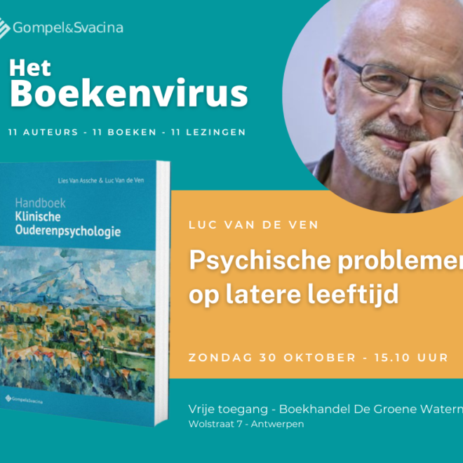 Het Boekenvirus - Luc Van de Ven: Psychische problemen op latere leeftijd