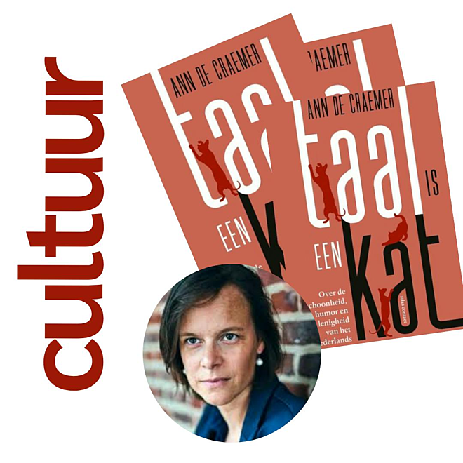 Ann De Craemer stelt 'Taal is een kat' voor