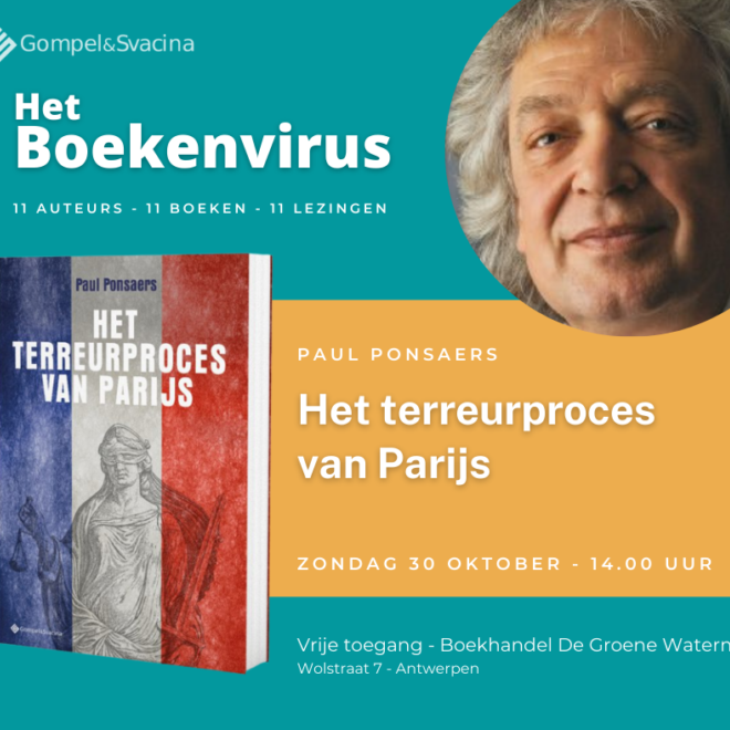 Het Boekenvirus - Paul Ponsaers: Het terreurproces van Parijs