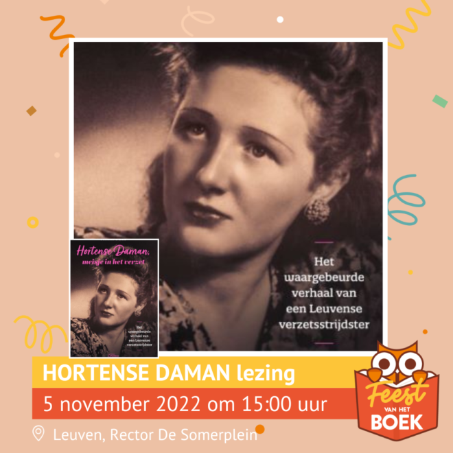 Lezing over Hortense Daman: een Leuvense verzetstrijdster