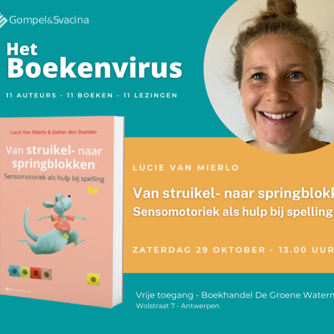 Het Boekenvirus - Lucie Van Mierlo: Sensomotoriek als hulp bij spelling