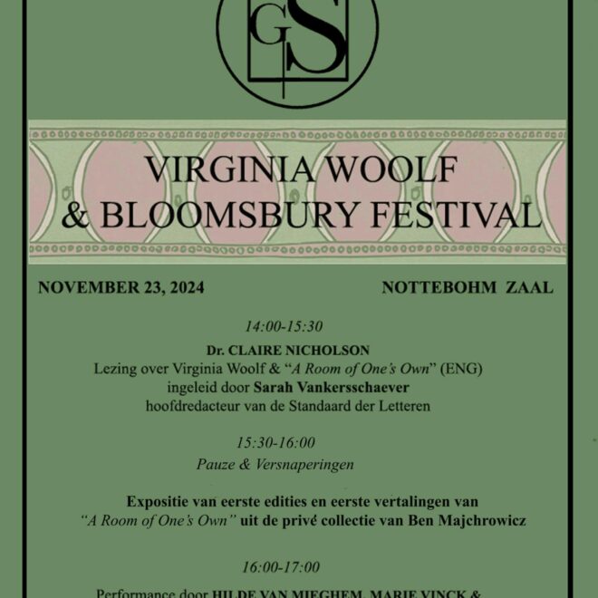 Virginia Woolf & Bloomsbury Festival