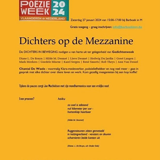 Dichters op de Mezzanine