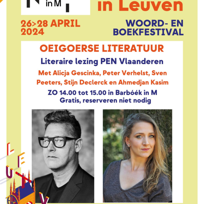 Oeigoerse Literatuur, literaire lezing PEN Vlaanderen