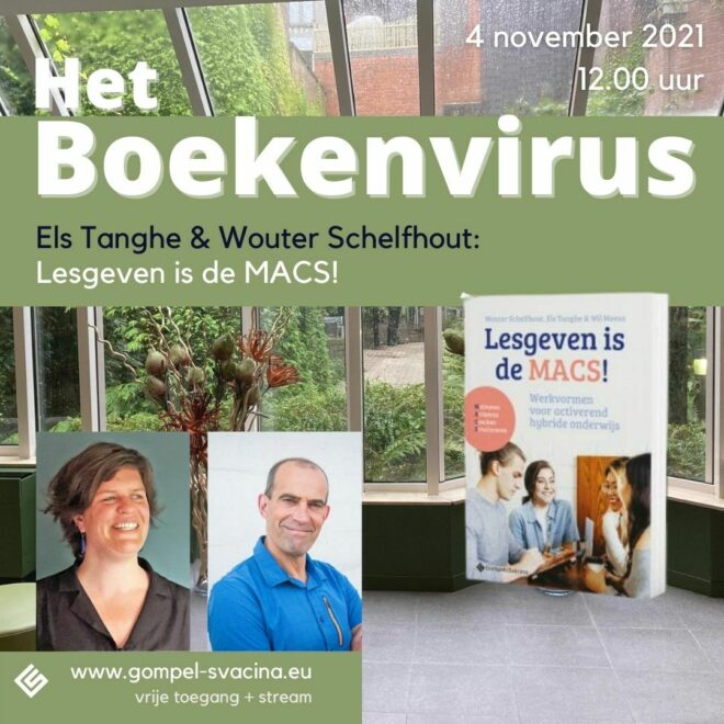 Het Boekenvirus: Lesgeven is de MACS