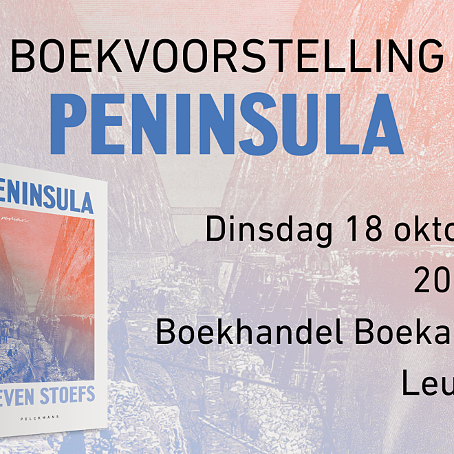 Boekvoorstelling 'Peninsula'