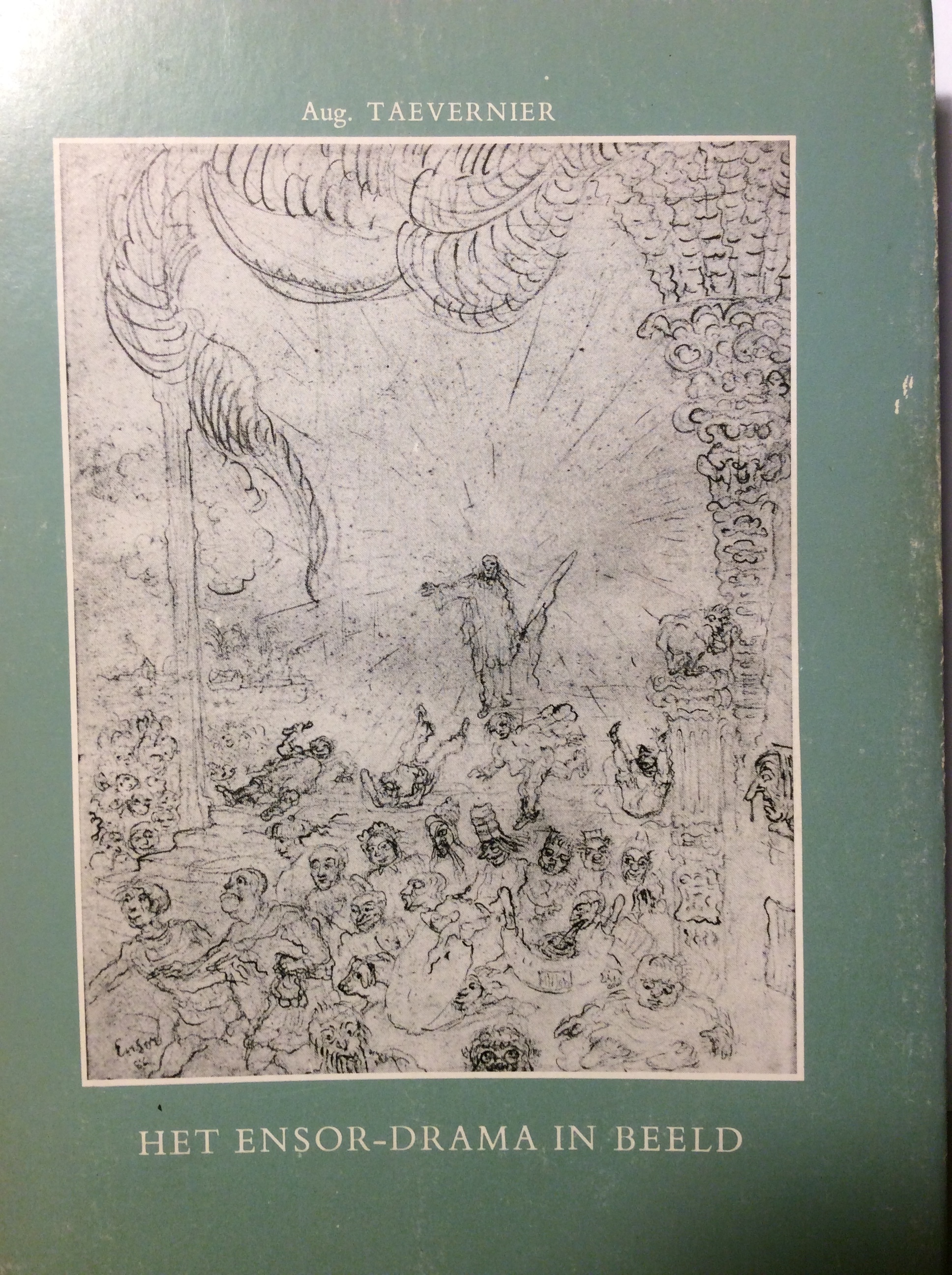 Het Ensor-drama in beeld. : De aureolen van Kristus of de gevoeligheden van het licht