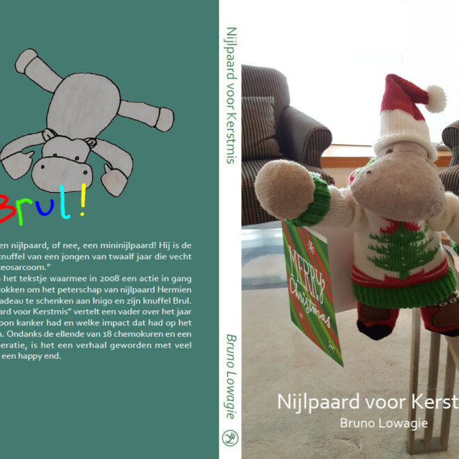 Nijlpaard voor kerstmis kaft