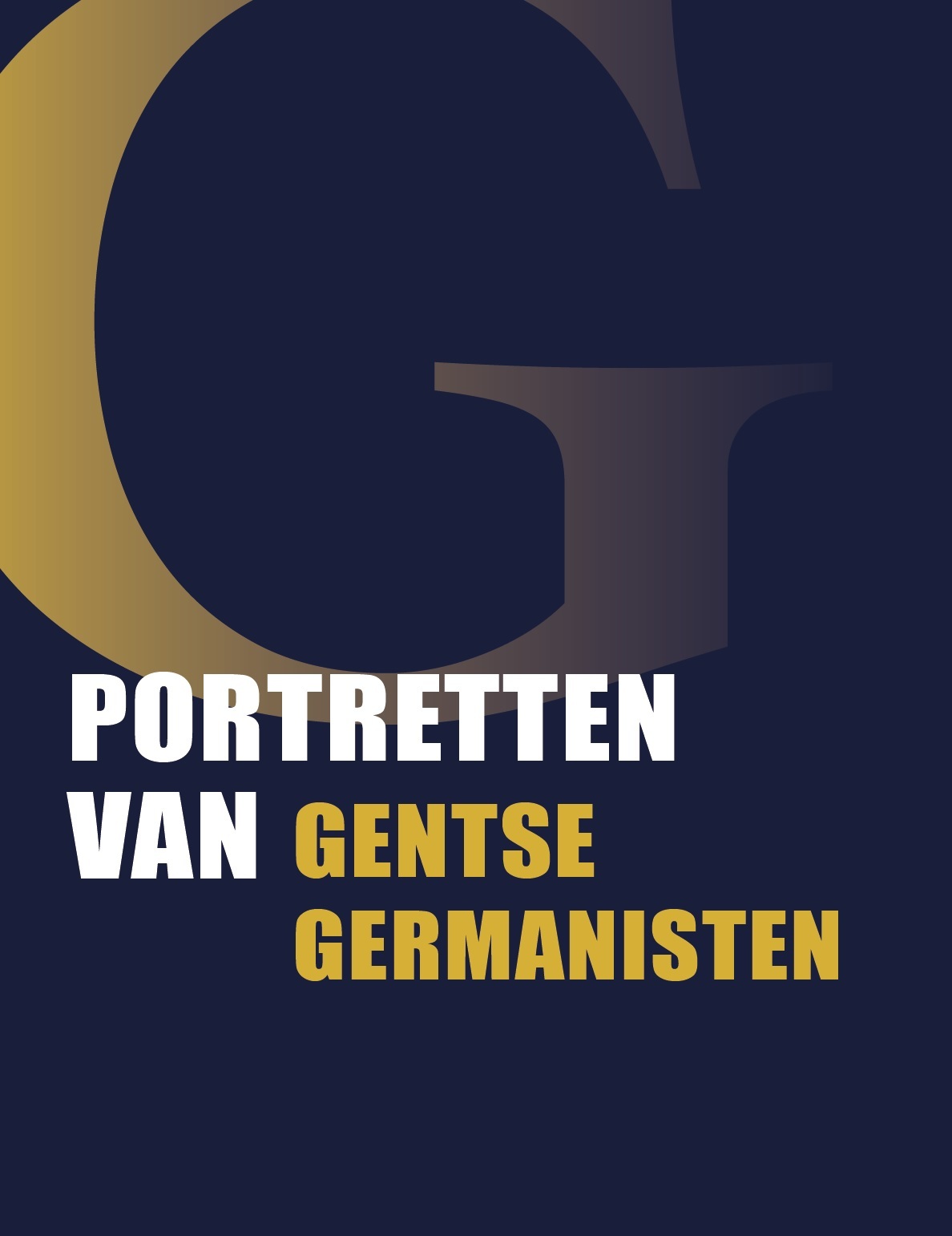 Portretten van Gentse Germanisten