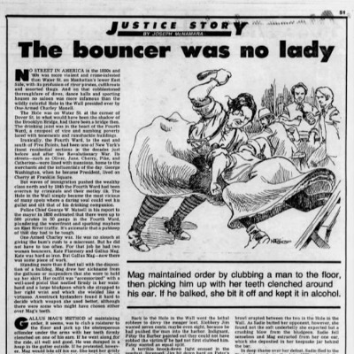 Gallus Mag - The Bouncer was no Lady