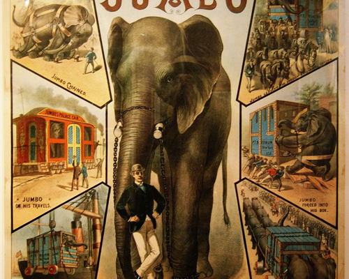 Jumbo The Elephant arrives in New York