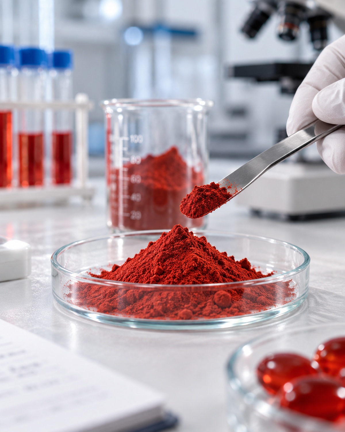 Mikrořasa Haematococcus pluvialis — česká výroba