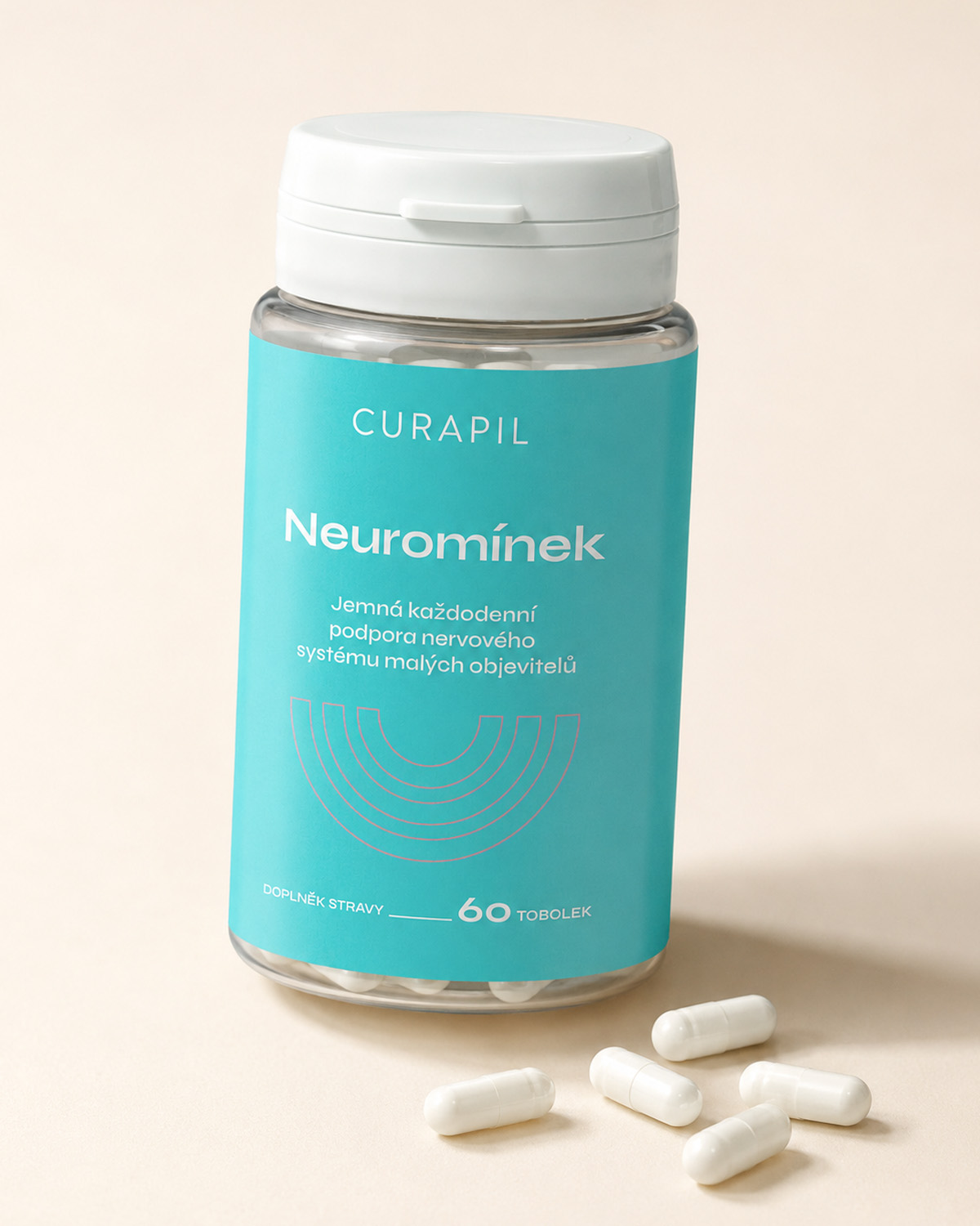 Neuromínek Curapil — podpora nervové soustavy dětí