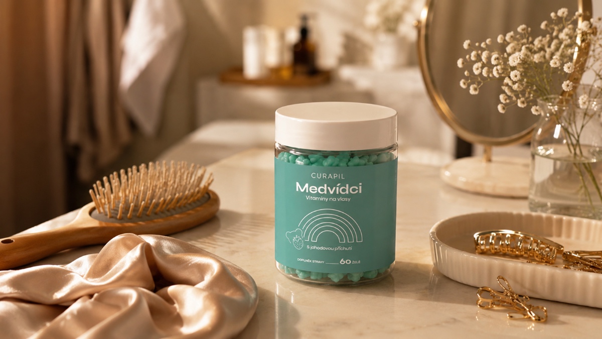 Medvídci Vitamíny na vlasy Curapil — beauty ritual