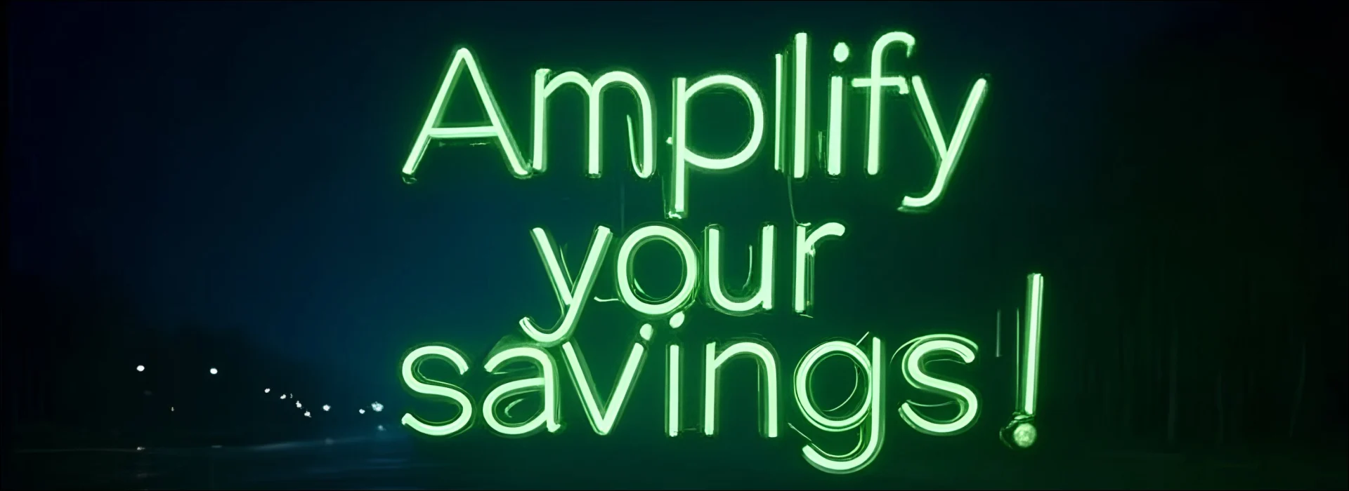 Amp Black Card Banner