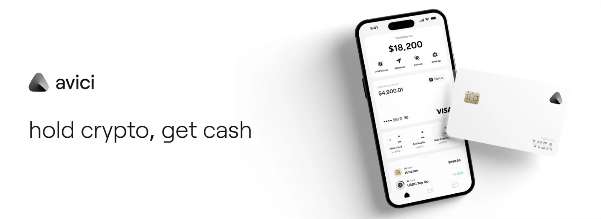 Avici Card Banner