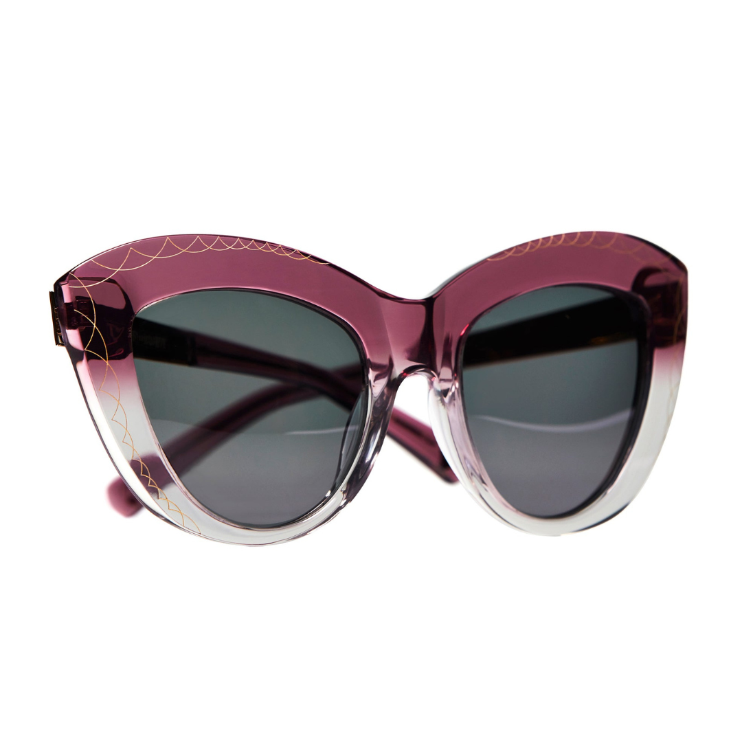 Oversized Cat Eye Acetate Sunglasses